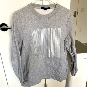 Alexander Wang barcode Crewneck sweatshirt